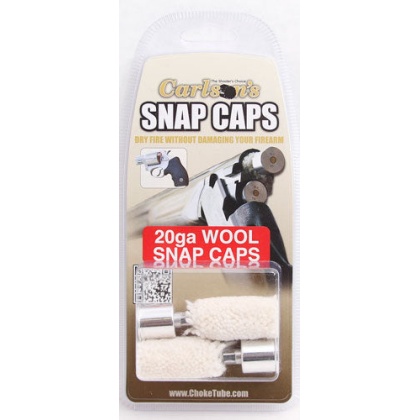 Carlsons Snap Cap 20ga - Aluminum-wool 2pk