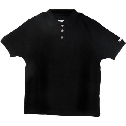 Bg Women\'s Ss Sleeve Buck Mark - Polo Medium Black<