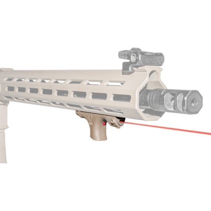 Viridian Laser Handguard Hs1 - Red W-hand Stop M-lok Fde