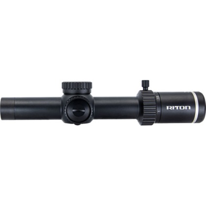 Riton X5 Primal Scope 3-18x44 - 30mm Tube W-throw Lever