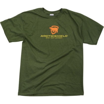 Arctic Shield Ss T-shirt W- - Logo Winter Moss Xx-large!