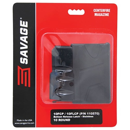 Savage Magazine 10fcp-sr-10-11 - -12-14 .308 10rd Matte Blued
