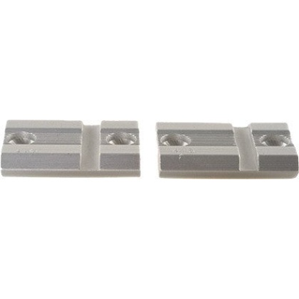 Weaver Base Top Mount #418s - 1-pc Aluminum Silver